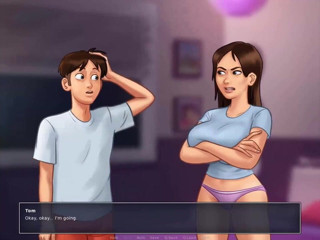 Dirty GamesXxX: Saga de vară: fată blondă sexy și fierbinte de la piscină...