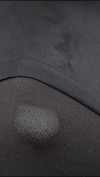 Fucking My New Dildo in a Bodysuit Then Handsfree Cum