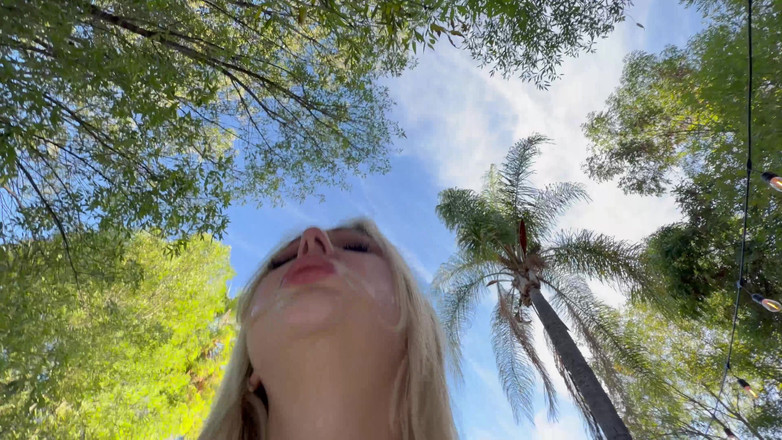 Alfiecinematic: Vedere la persoana mea cu gagica sexy blondă Lucky Kay...