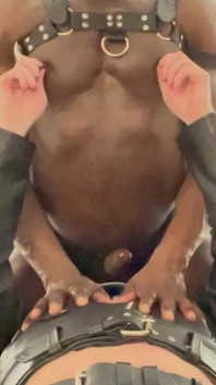 Interracial Leather BDSM Clip Extracted From Full Faphouse Original