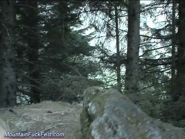 Mountain Fuck Fest: Two Babes Fucked Outdoor