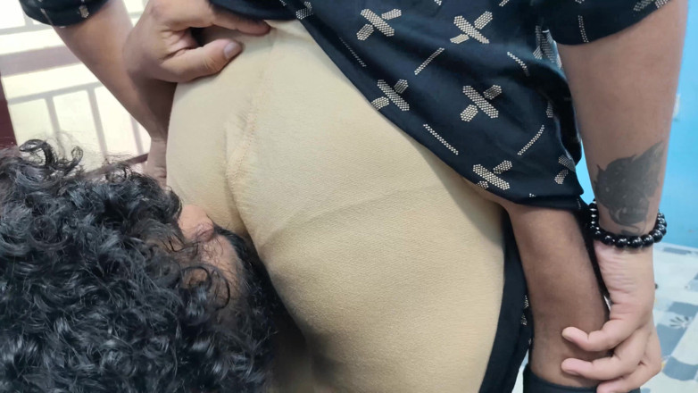 Vaishnavysharunraj: Baiser de seins avec baiser et léchage de cul