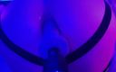 Sasha Suxxx: Neon Zadek šukání Rob-přátelé jsou budoucnost
