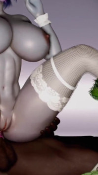 3D BBW MILF Have Her First Time Cuckold Sex