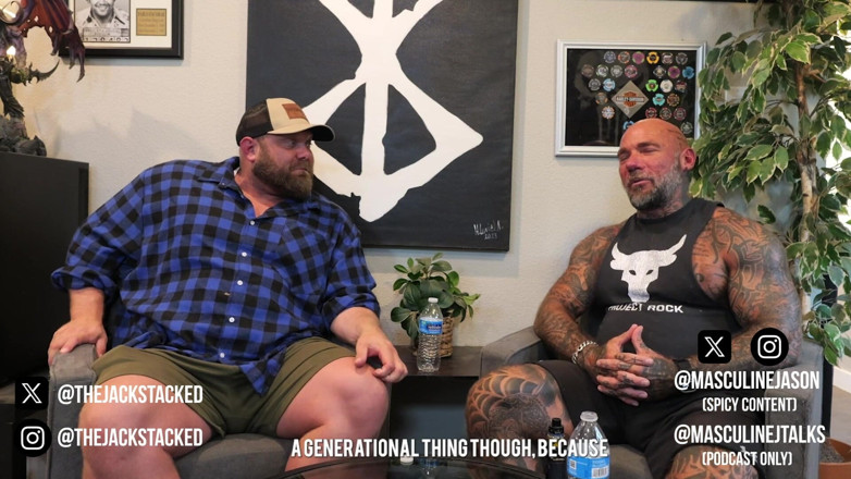 Raw and Uncensored with Masculine Jason: Porn Star Confessions - jack Stacked (episode 222)