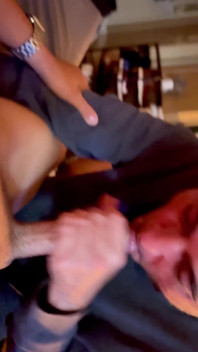 Slurping on Hung Latin Dick