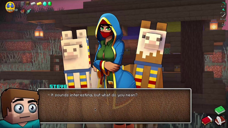 Alita: Alex ssie Steve'a Przez Gloryhole! Niechlujny Sex oralny Hornycraft Minecraft...