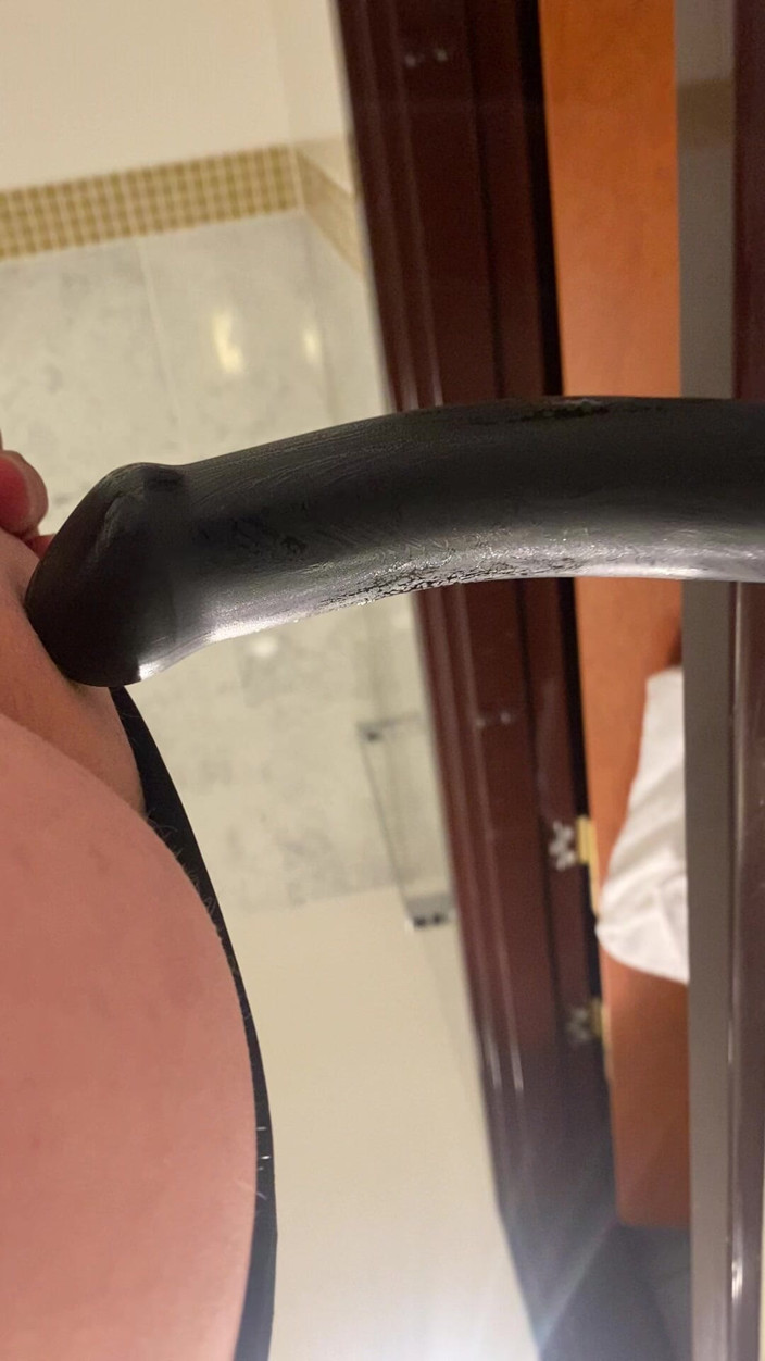 FlowingSpring247: Ball Gag Anal Masturbation