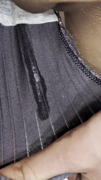 Bragas mojadas post-masturbación