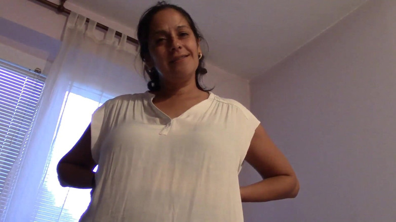 Randy and Deria: Nanny helps a young man cum