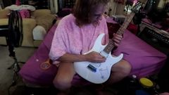 Lizzy Yum VR: Liz Young playing guitar