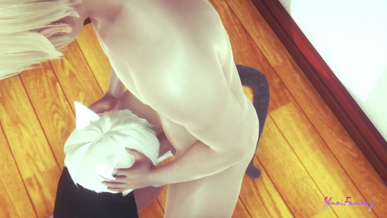 Yaoitube: Yaoi Femboy - Alan Catboy Zkus mléko