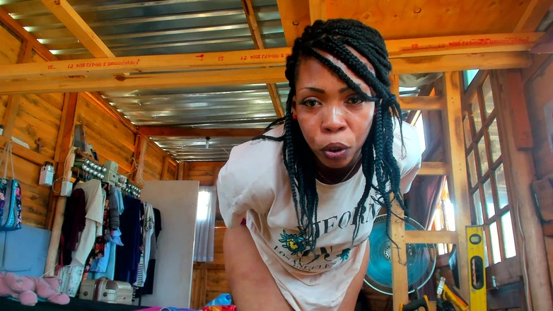 AnalEbony: Madrasta enteada role-play, JOI, contagem regressiva para gozar em My...