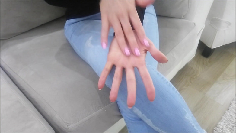 Goddess Lina: Goddess Lina hand fetish. Vol 3