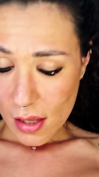 Italian Girl Ass Fucked and Slapped and Spat in the Trunk of the Car!
