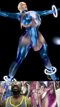 Samus Cums in Her Tight Skin Suit so Much, She Made Herself Into a Nice Warm Cummy Condom