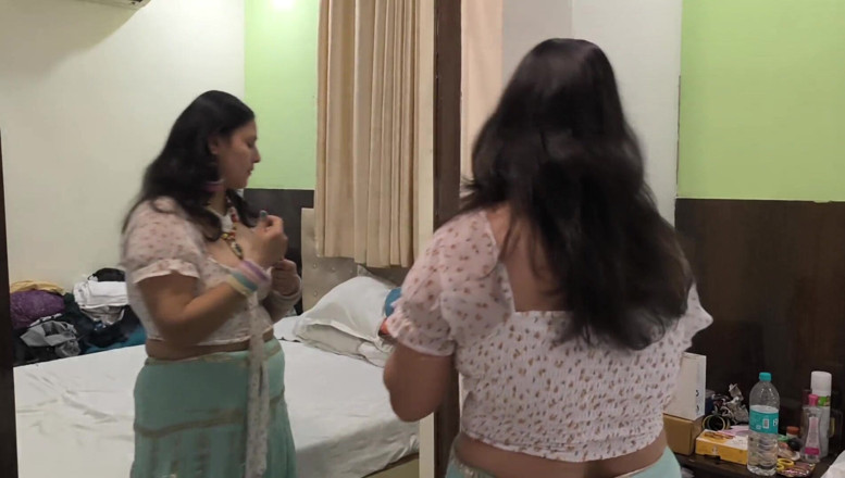 pujaprem: Fick im Oyo Hotel in Delhi