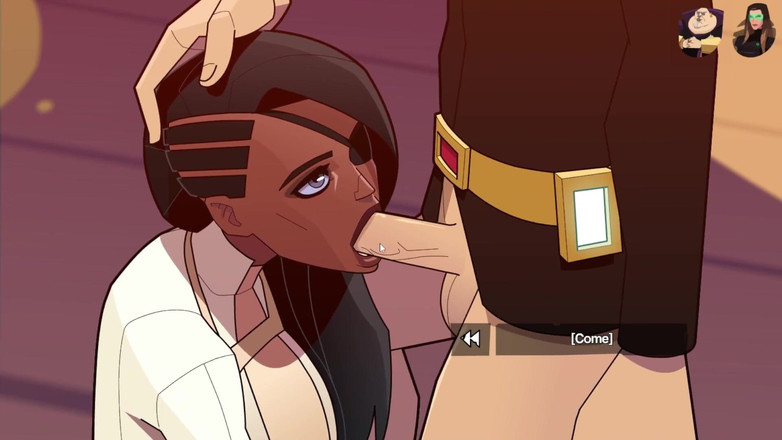 LewdArcade: За дюною сексуальна сцена гри, частина 02. Гра ню. Порно гра