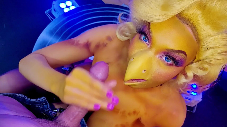 Little Puck: Hol dir eine ladung dieser Huhnbrust! Goldie Cosplay