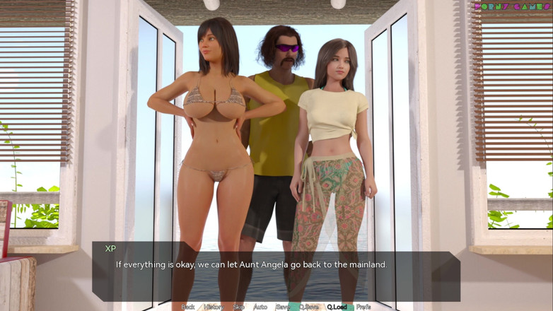 Porny Games: Honeymoon Island por Tk8000 - Sozinho em um tropical com sua...