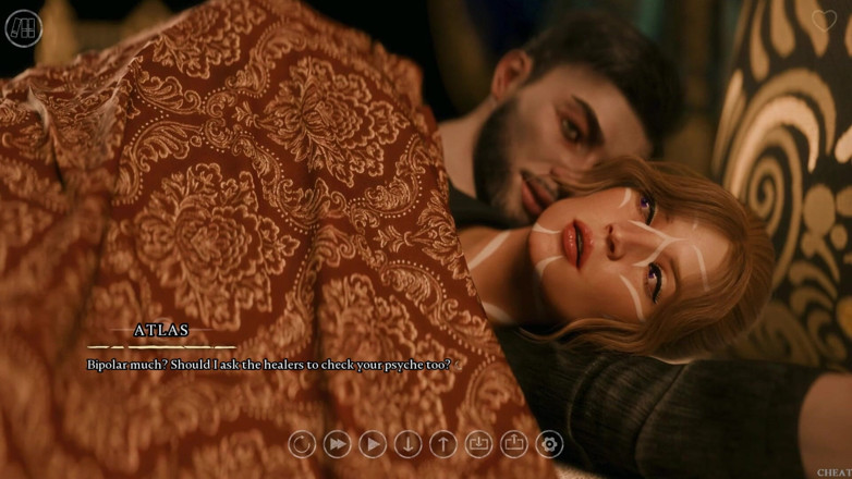 3D Cartoon Porn: The Seven Realms 55 - Atlas Menjilat Pepek Kali, Kemudian Dapat Handjob