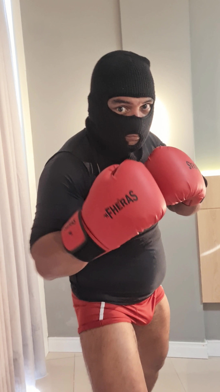 Punchbagplz: (raw Video) Black Titan - POV Heavyweight Boxing Challenge
