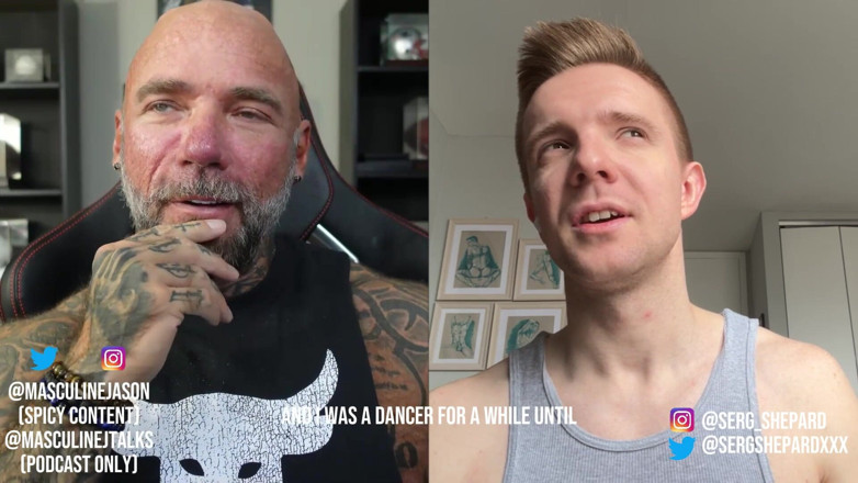 Raw and Uncensored with Masculine Jason: Porn Star Confessions - Serg Shepard (ตอนที่ 154)