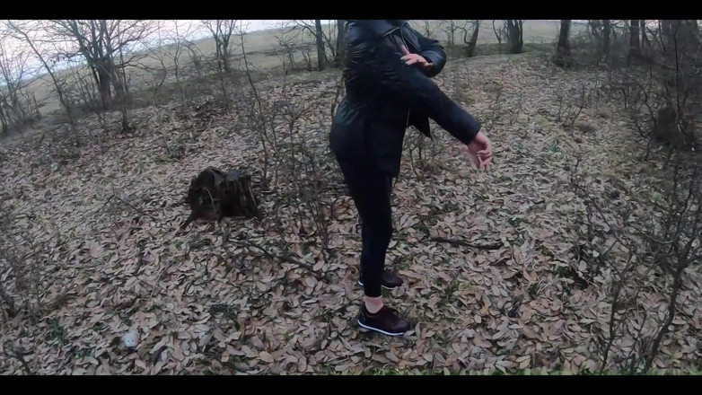 MilfyCalla: Sexul riscant în afara ușii este distractiv - compilație 4