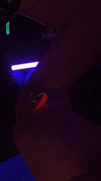 Glow in the Dark Nye anální pegging
