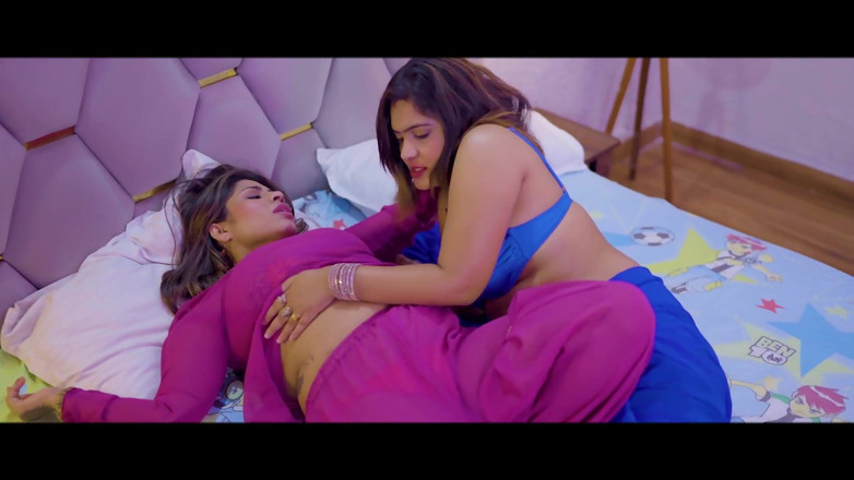 Triflicks: Naught Devrani with Lesbean