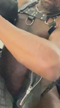 More Leather Interracial BDSM Sex Play Extracted From Faphouse Studio