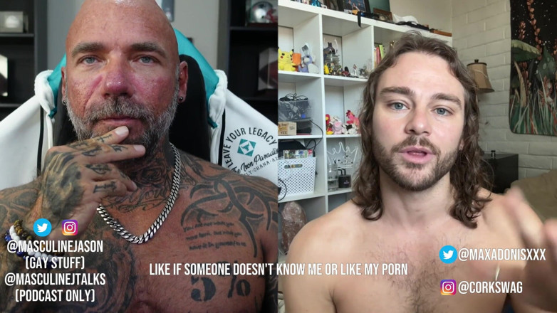 Raw and Uncensored with Masculine Jason: Porn Star Confessions - Max Adonis (episode 113)