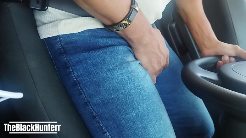 TheBlacKHunterr: Security Guard Orders Uber and Pays with Blowjob Video 1