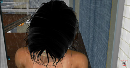 Sofia Cyreide: Wet dreams II part 5 (the shower) spanish