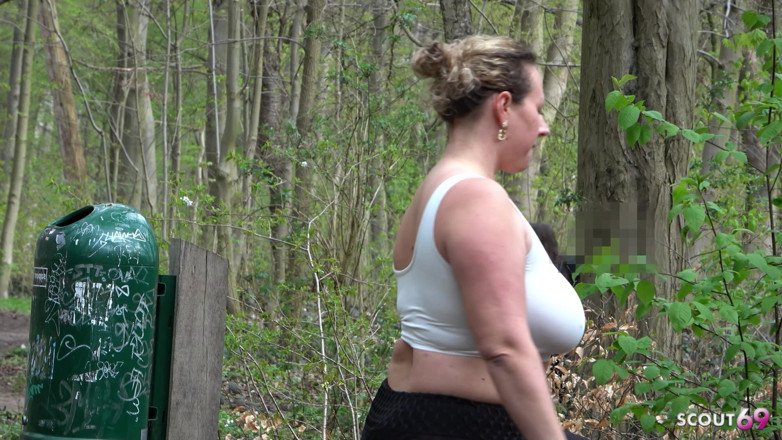 Scout69: Boy Seduce German Curvy BBW Mature Kathy Deep to Suck...
