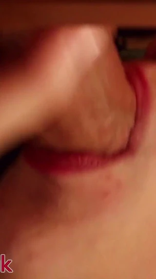 British Teens: Office Secretary Sucks Anonymous Cock at the Milking Table