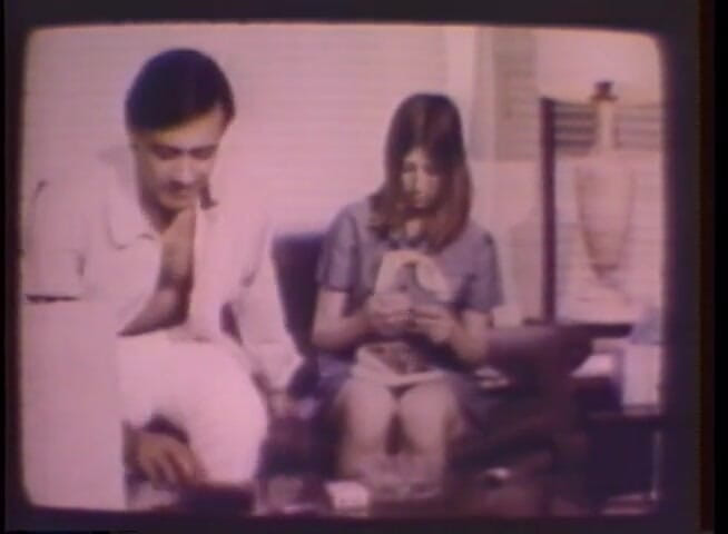 Vintage Usa: Hairy vintage couple pussy licking pussy fucking