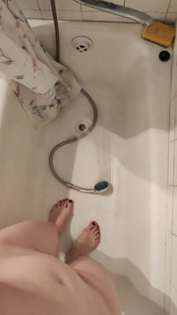 En el baño