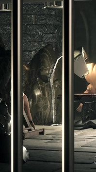 Giovane studentessa nerd confusa viene scopata duramente da grandi mostri crudeli nel dungeon buio