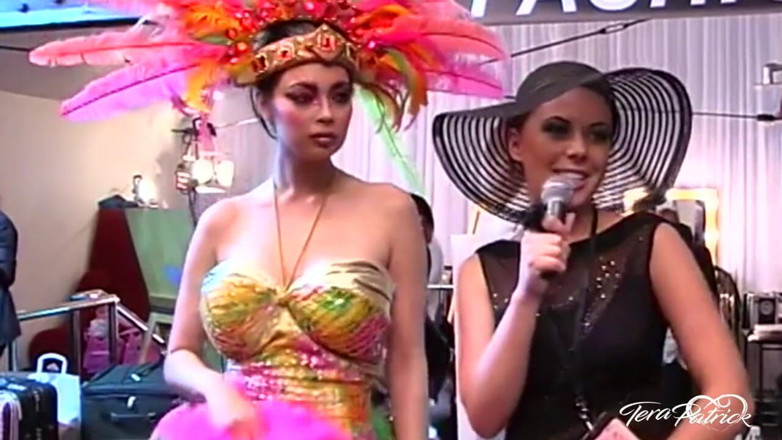 Tera Patrick: Tera Patrick fucked backstage taking big cock and cum