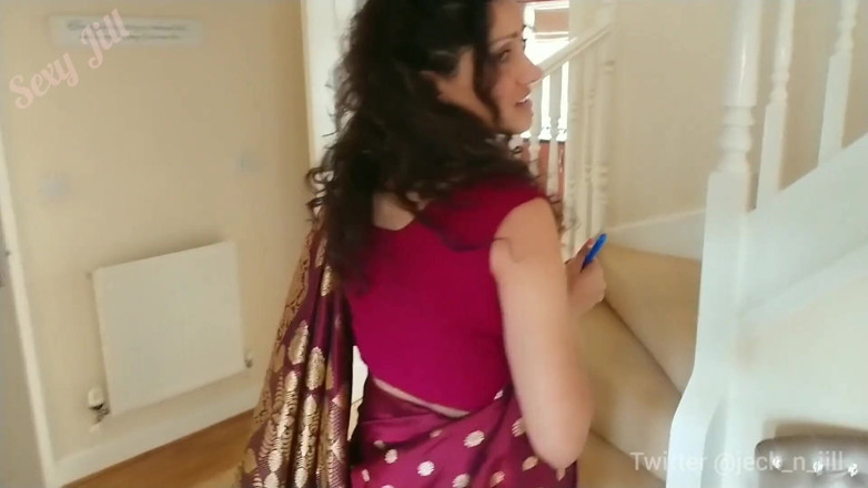 POV_Indian: Teen indická služka musí ošukat svého šéfa