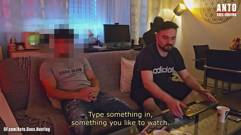 AntoGoesHunting: Big Dick Straight Turkish Buddy Get's More Comfortable - Mutual Jerk-off...