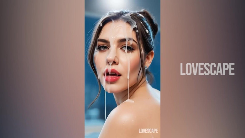 Lovescape: Office MILF stannar för Boss djupa omvänd