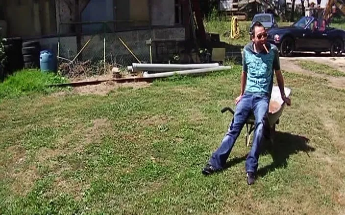 Planete Francaise: Inked French Slut Got Fucked in Outdoor Show