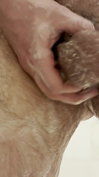 White Guy Takes a Shower