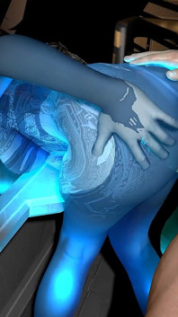 코타나 스탠딩을 따먹는 마스터 치프 | 할로 패러디