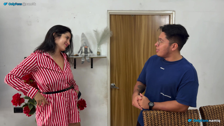 NamiQseiiin: Latina seksi dan cantik memancut mani di muka Jurukamera