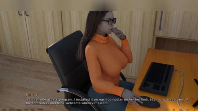 3DXXXTEEN2 Cartoon: Тайный секс Jenna в подземелье. 3D порно мультяшный секс