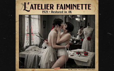 Vintage Erotic Archive: L'atelier Faiminette 1921 raro filme erótico mudo francês restaurado em 4K
