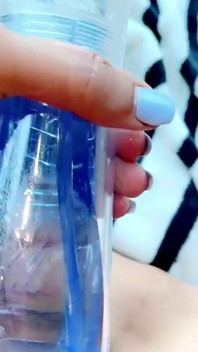 Masturbieren mit meinem sextoy im freien